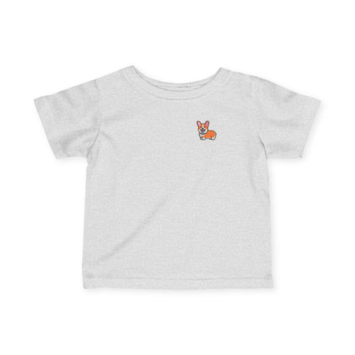 Adorable Corgi Infant Tee, Baby Shirt, Cute Kids Apparel, Toddler Gift, Infant Clothing, Baby Shower Present