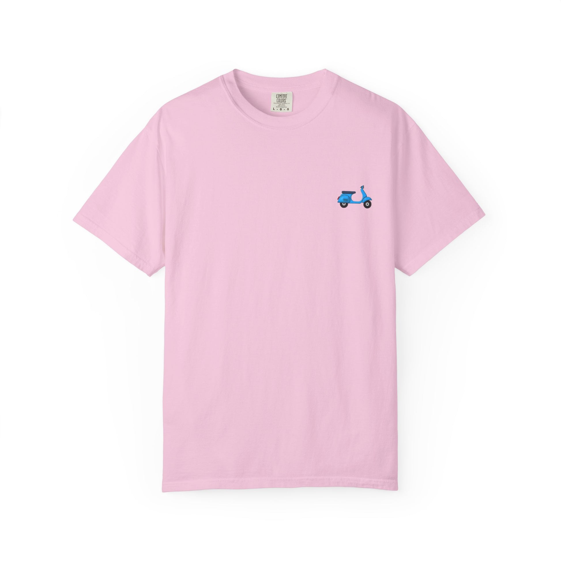 Garment-Dyed T-Shirt with Vintage Scooter Design - Casual Tee for Everyday Wear, Gift for Scooter Lovers, Retro Style Clothing, Unisex [...]