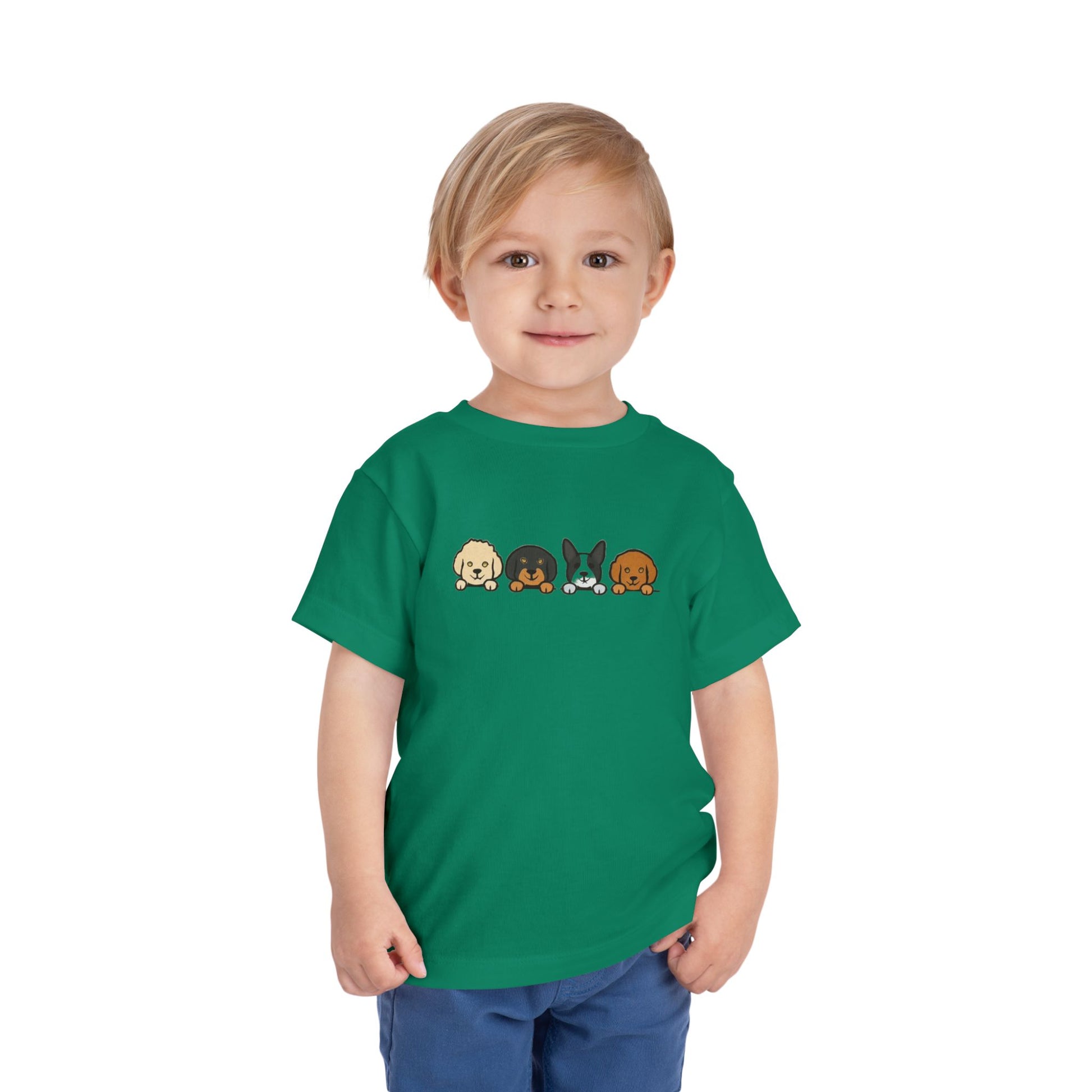 Cute Animal Friends Toddler Tee, Kids Short Sleeve Shirt, Puppy Magic Tee, Toddler Shirt for Animal Lovers, Gift for Kids Birthday, [...]